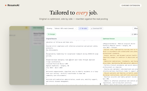 RESUMEAI :: Clip jobs from any job site and autofill application forms from your RESUMEAI job cards.