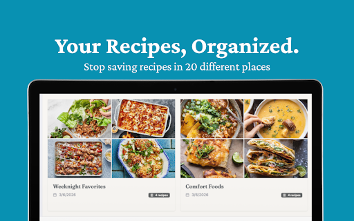 Mealist Recipe Manager :: Save recipes from any website with Mealist
