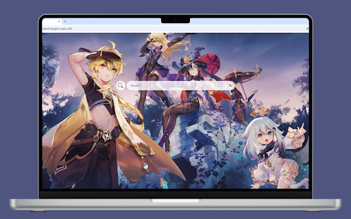 Genshin Impact Live Wallpaper :: Embark on an epic journey through Teyvat with stunning Genshin Impact visuals and quick shortcuts.