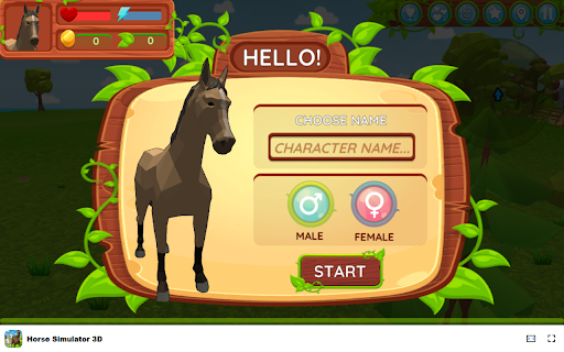 Horse Simulator 3D - Embark on a Wild Horse Adventure! :: Experience the life of a horse in a vast 3D world, customize, explore, and enjoy mini-games!