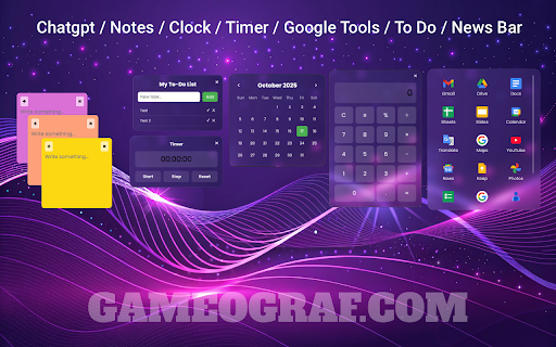 Cosmic Drive Live Wallpaper :: Cosmic Drive Live Wallpaper – Chrome New Tab with surreal neon space HD video background - Gameograf