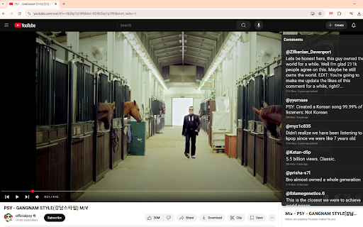 YouTube Comments Sidebar :: View a YouTube video's comments in a floating sidebar.
