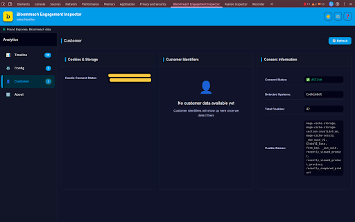 Bloomreach Engagement Inspector :: Your friendly companion for monitoring and debugging Bloomreach analytics
