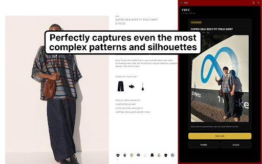 Tryl :: AI fashion try-on — try on clothes from supported stores