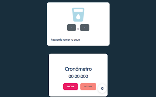 efficee :: La extensión que te da inspiración, que te cuida recordandote del agua y que te cuenta el tiempo para lo que necesites