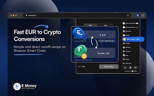 E Money Network :: Everything in the blockchain made easy