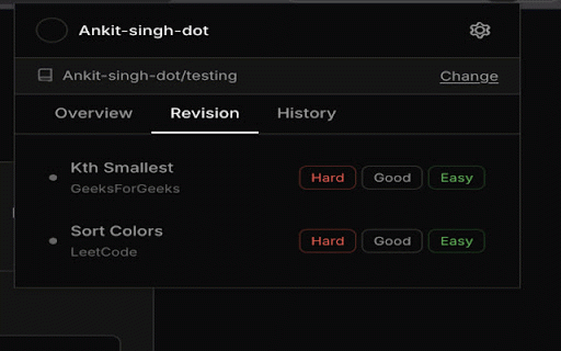 CodePush :: Push your coding solutions to GitHub from LeetCode, GeeksForGeeks, Codeforces & CodeChef. Track progress and schedule revisions.