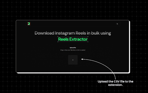 Reels Extractor - Instagram Bulk Downloader :: Instagram Bulk Reels Downloader using csv file