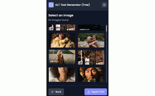 AI Image ALT Text Generator (Free) :: Generate intelligent ALT text for images on any webpage