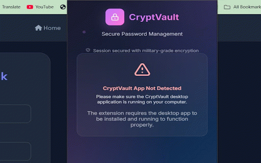 CryptVault Password Manager :: Autofill login forms using CryptVault