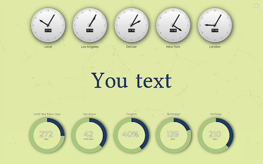 Countdown timer happiness :: Countdown timer to a pleasant event on a certain date. Your inspiration and commitment to success