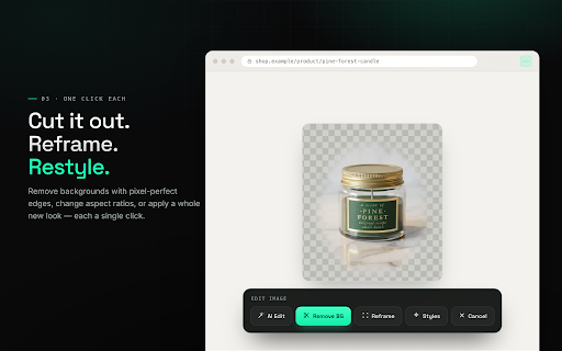 ZeroEdit - AI Image Editor :: Edit any image on the web with AI - remove backgrounds, change styles, and more using natural language