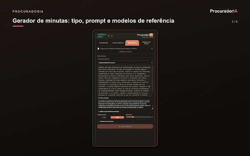 ProcuradorIA :: ProcuradorIA — assistência de IA para procuradores no sistema processual do Attus.