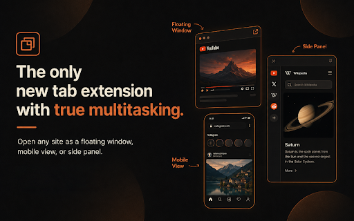 Dextab — Desktop New Tab :: A powerful desktop new tab with live wallpapers, shortcuts, widgets and cloud sync.