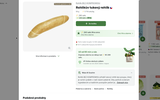 Fiat2Satoshi :: Automaticky nahrazuje ceny ve fiat měnách (CZK, EUR) ekvivalentem v satoshi podle aktuálního BTC kurzu.