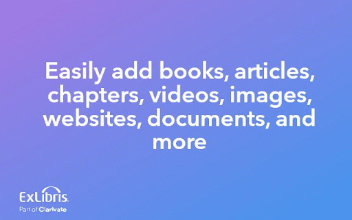 Leganto Cite it! Bookmarking Tool :: Leganto Cite it! bookmarking extension