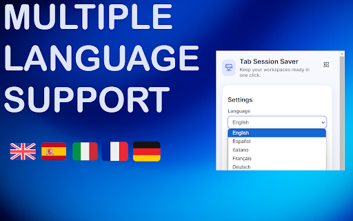 Tabs Session Saver :: Save and restore your tabs sessions easily
