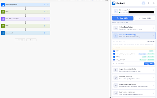 FlowDevKit :: Inspect, copy, and debug Power Automate flows directly from your browser.