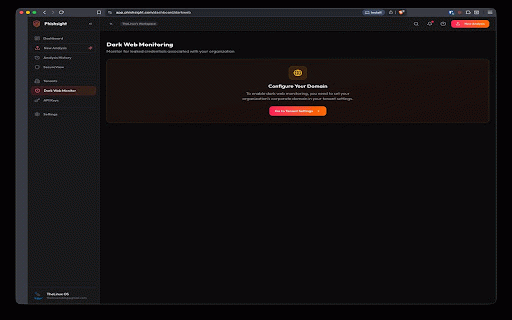 PhishSight - Phishing Email Investigation :: Investigate reported phishing emails in seconds. AI verdicts, threat intel, sender forensics, and safe link preview.
