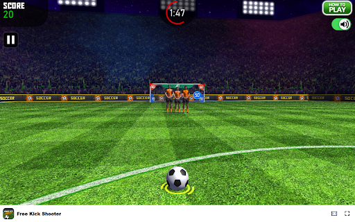 Free Kick Shooter - Sports & Action Game :: Test your free-kick skills with Free Kick Shooter, the offline soccer challenge!