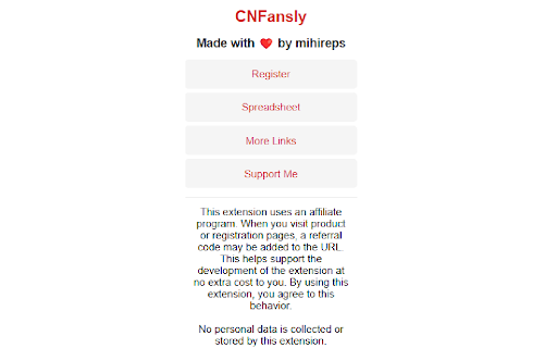 CNFansly :: Modifies CNFans website and provides quick links.