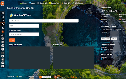 LifeDesk :: LifeDesk: a feature-rich new tab with wallpapers, quick tools, daily inspiration, and easy access to essential apps and sites.