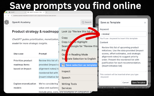 AI Prompt Helper for ChatGPT & Claude - PromptSloth :: Improve prompts with one click. 2000+ expert prompt templates. Works with ChatGPT, Claude, and every AI tool.
