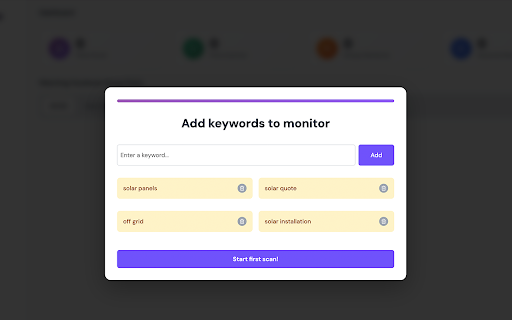 One Stop Social: AI Facebook Group Monitor & Keyword Alerts :: Scan Facebook groups for leads. AI finds prospects with keywords & criteria. Get browser and webhook alerts; never miss a lead!