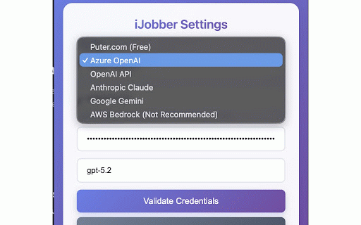 iJobber - AI-Powered Cover Letters & CVs :: Generate tailored cover letters and CVs for job applications using AI