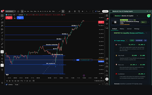 Stonks AI: Your AI Trading Copilot :: Never trade blind again. Stonks AI learns how you trade, delivering personalized AI insights for your strategy.