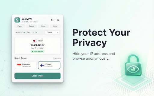 SealVPN - VPN & Proxy extension :: Your ultimate fast, secure, and private VPN for seamless streaming, browsing, and global geo-restricted content access.