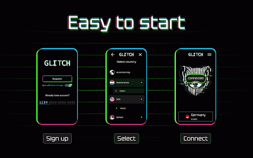 Glitch VPN — Proxy for Browser :: VPN extension for browser. 3-day free trial. No logs. Anonymous access. Works on Android & Windows too.