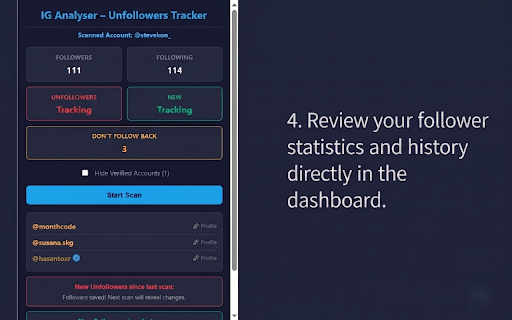 IG Analyser – Unfollowers Tracker :: Find out who unfollowed you on Instagram and who doesn't follow you back — free, private, and 100% safe.