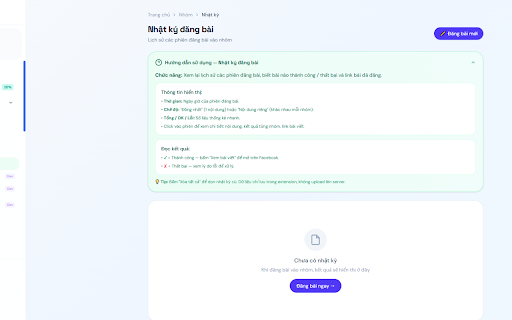 Auto Post to Multiple Facebook Groups :: Auto post to multiple Facebook groups — bulk posting + scheduling tool from dangbaitudong.vn