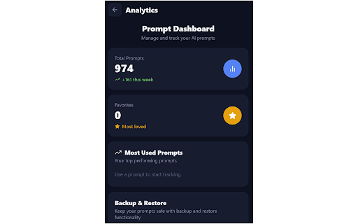Jazmine AI :: Your personal AI prompt library. Organize prompts into colorful categories, favorite, track usage, and reuse them anywhere.