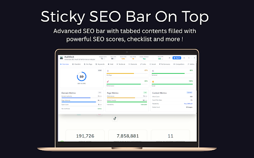 AuditDeck: Advanced SEO Audit & Performance Analyzer :: All-in-one SEO Audit tool: On-page, Technical, Core Web Vitals, Competitor Analysis, and Lead Generation with PDF reports.