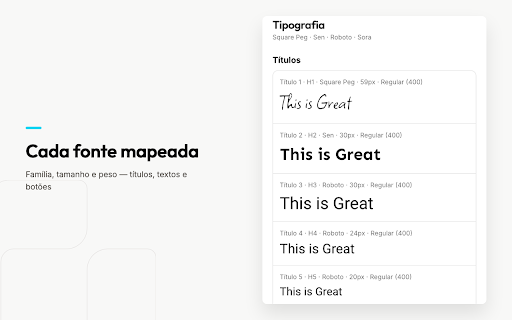 GreatPages — Capturar Design System :: Copie o design system de qualquer site para o GreatPages.