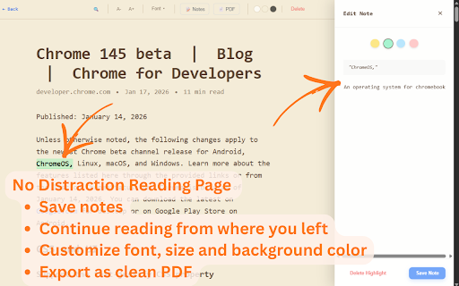 ReadLater :: Save pages for offline reading with a clean, distraction-free reader.