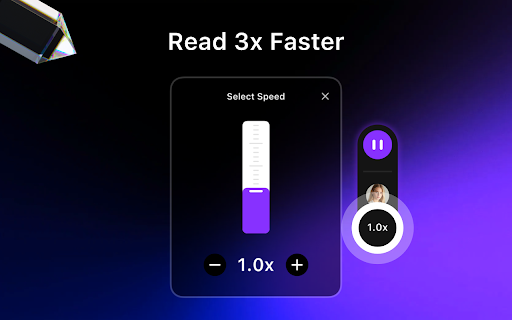 Readify - Lifelike Text to Speech Reader (TTS) :: Readify converts web content to audio via AI TTS (30+ languages), featuring speed control, text highlighting & floating controls.
