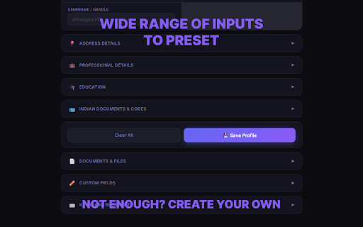 Form Pilot – Autofill Forms & Save Time :: Autofill web forms instantly using saved profiles or mock data. Save time filling forms with this Chrome extension.