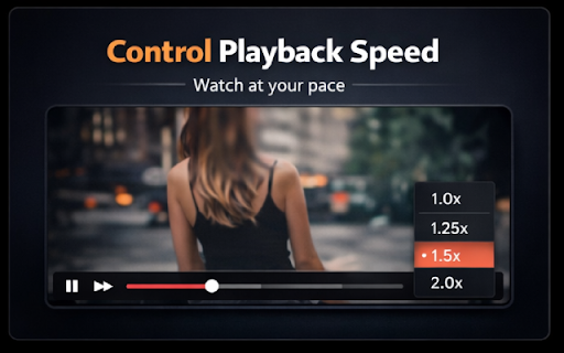 Instagram Video Controls Pro :: Adds YouTube-like controls to Instagram videos: play, progress bar, volume, speed and more.