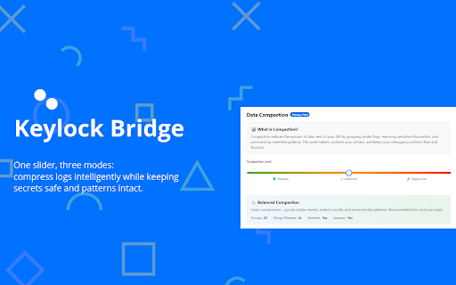 Keylock Bridge :: Developer tools automation - stream console logs, network requests, and screenshots to your AI IDE.