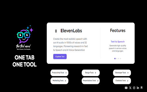 The Tool Nerd :: Daily productivity tool recommendations from The Tool Nerd