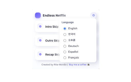 Endless Netflix :: Automatically skip intros, Automatically play the next episode.