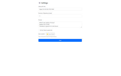 Ollama Benchmark - Compare LLMs Locally :: Benchmark and compare LLMs running on Ollama. Analyze token performance, export results, and optimize your AI workflows.