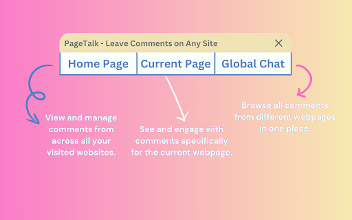 PageTalk - Leave Comments on Any Site :: Allows you to comment and interact on any website page