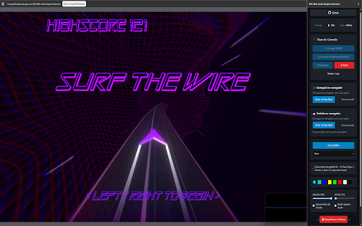 DS5 Web Audio Haptics Extension :: Transform your browser into a real-time raw audio router. This tool captures live game audio via Screen Share and streams it…