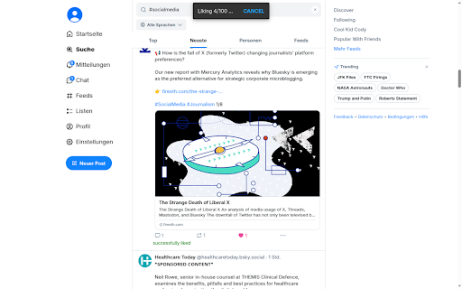 Superpowers for Bluesky :: Mass follow and mass unfollow on Bluesky with powerful options.