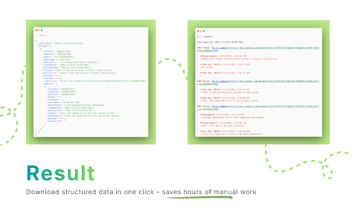 Docs Comment Exporter :: Export Google Docs comments to CSV, Markdown, or JSON - in one click.