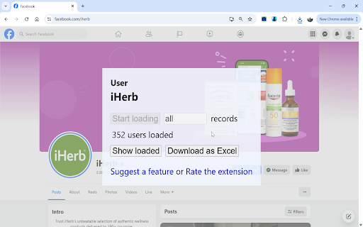 Facebook members and followers :: Download facebook followers and group members as an Excel sheet